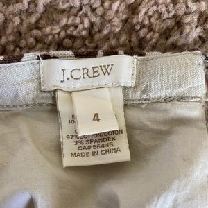 J.Crew Cheetah print skirt